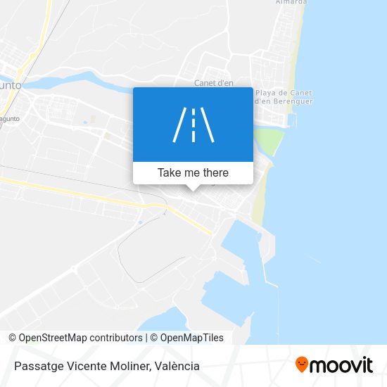 Passatge Vicente Moliner map