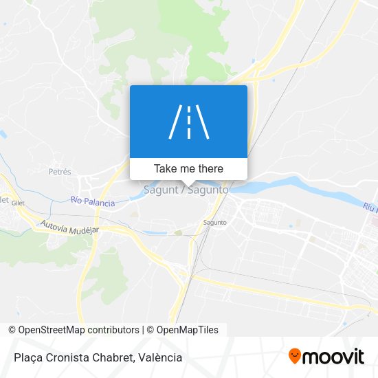 Plaça Cronista Chabret map