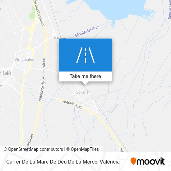 Carrer De La Mare De Déu De La Mercé map
