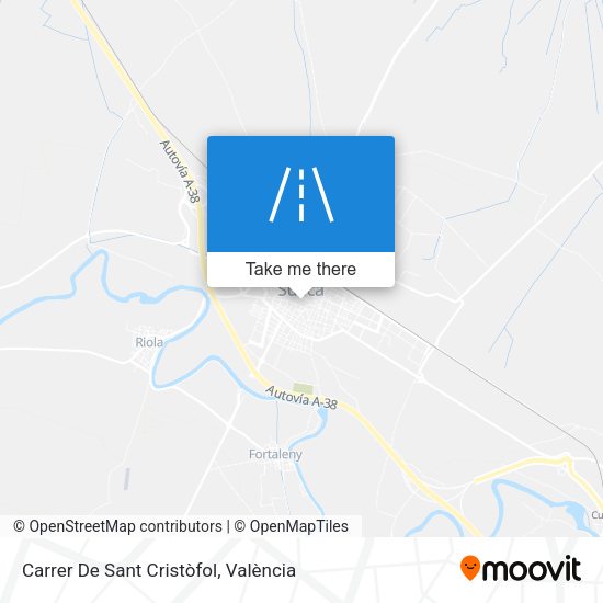 Carrer De Sant Cristòfol map
