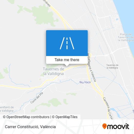 Carrer Constitució map