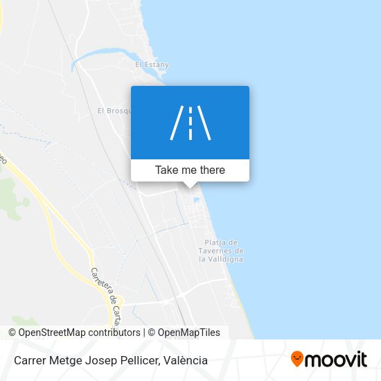 Carrer Metge Josep Pellicer map