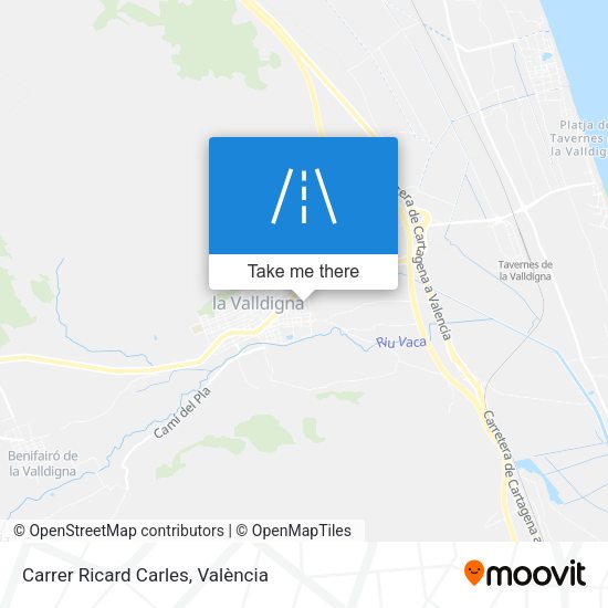Carrer Ricard Carles map