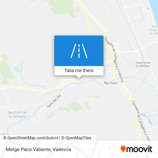 Metge Paco Valiente map