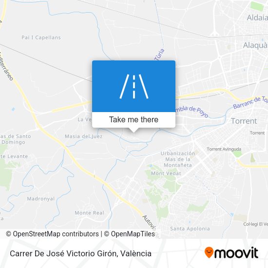 Carrer De José Victorio Girón map