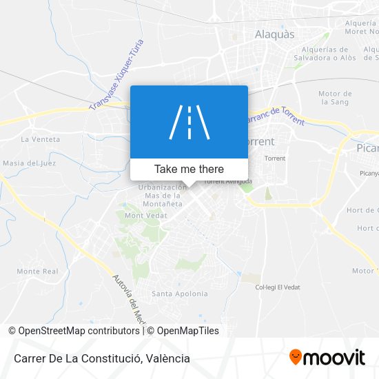 Carrer De La Constitució map