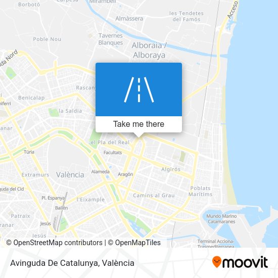 Avinguda De Catalunya map