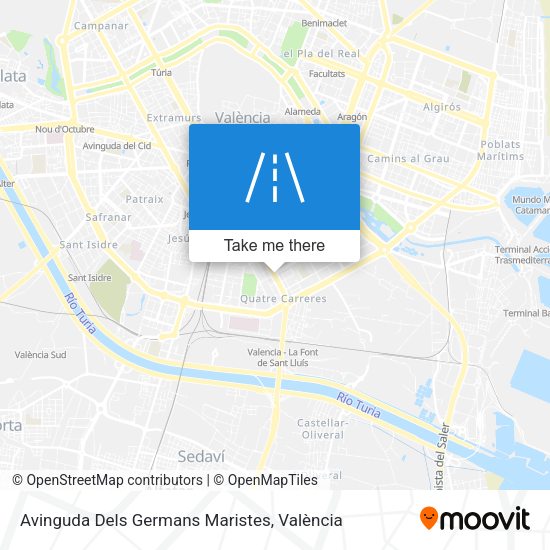 Avinguda Dels Germans Maristes map