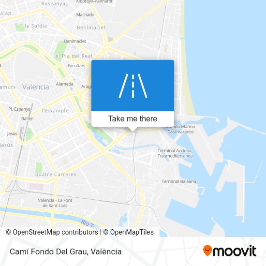 Camí Fondo Del Grau map