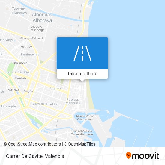 Carrer De Cavite map