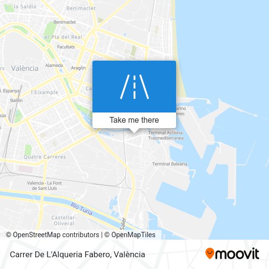 Carrer De L'Alqueria Fabero map