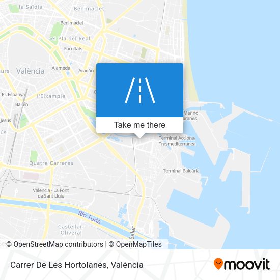 Carrer De Les Hortolanes map