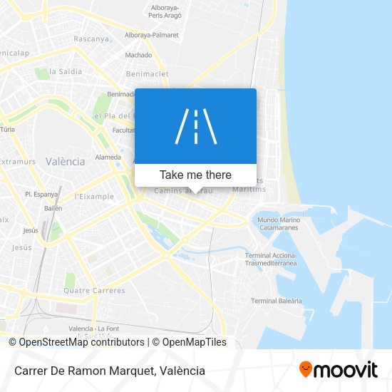 Carrer De Ramon Marquet map