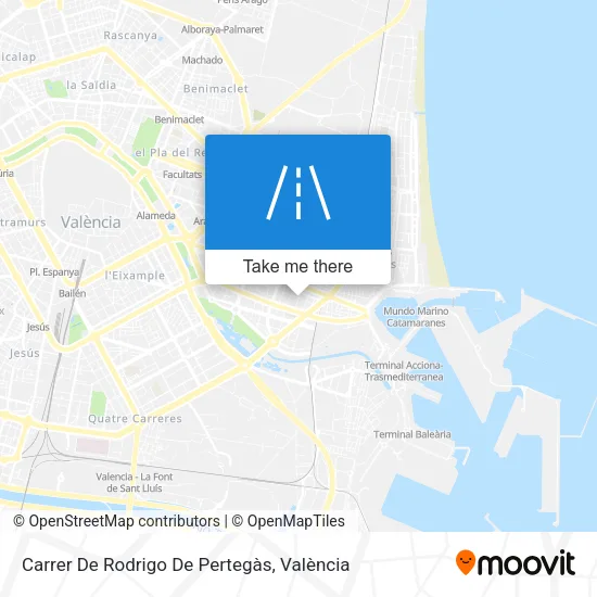 Carrer De Rodrigo De Pertegàs map