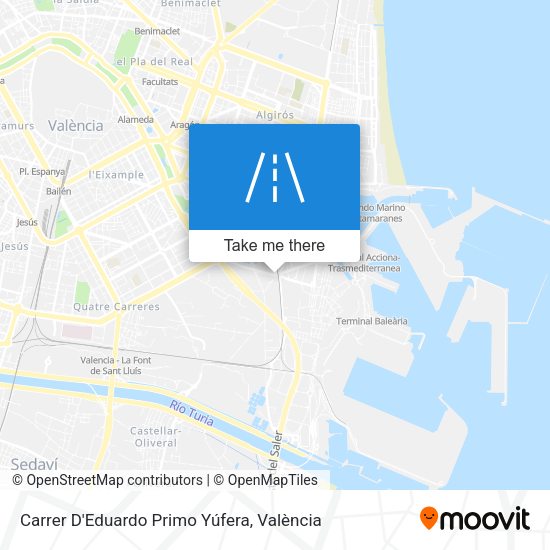 Carrer D'Eduardo Primo Yúfera map