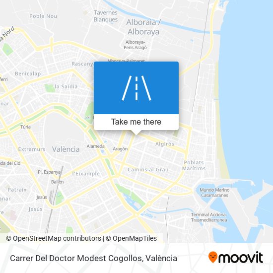 Carrer Del Doctor Modest Cogollos map