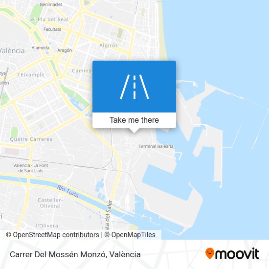 Carrer Del Mossén Monzó map