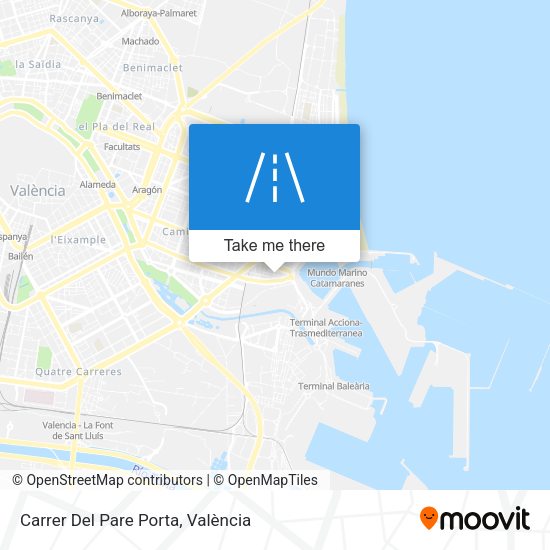 Carrer Del Pare Porta map