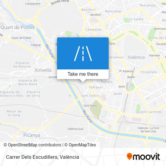 Carrer Dels Escudillers map