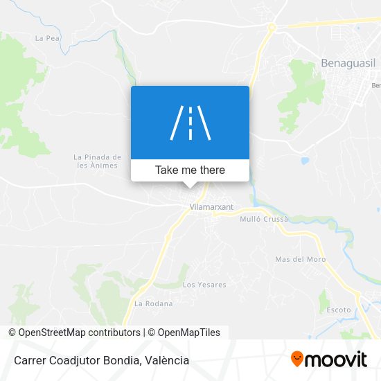 Carrer Coadjutor Bondia map