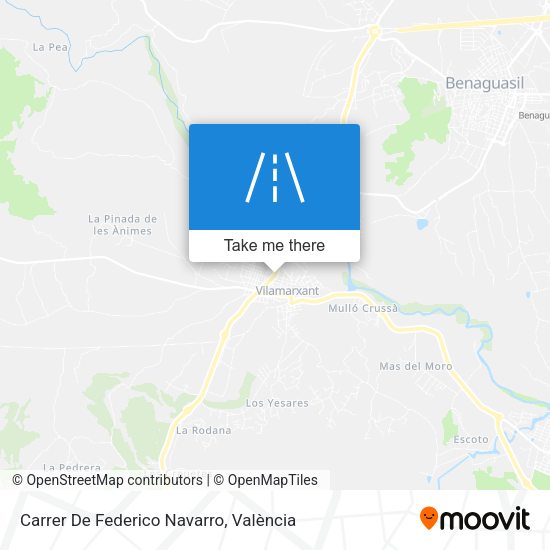Carrer De Federico Navarro map