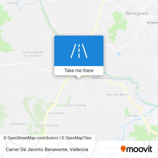 Carrer De Jacinto Benavente map