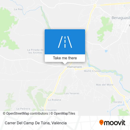 Carrer Del Camp De Túria map