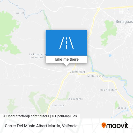 Carrer Del Músic Albert Martín map