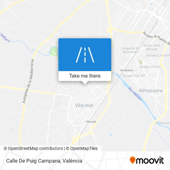 Calle De Puig Campana map