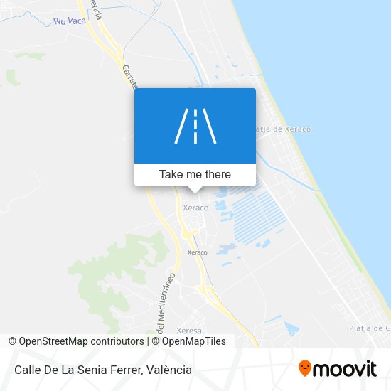 Calle De La Senia Ferrer map