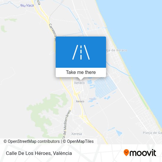 Calle De Los Héroes map