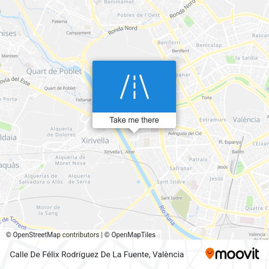 Calle De Félix Rodríguez De La Fuente map