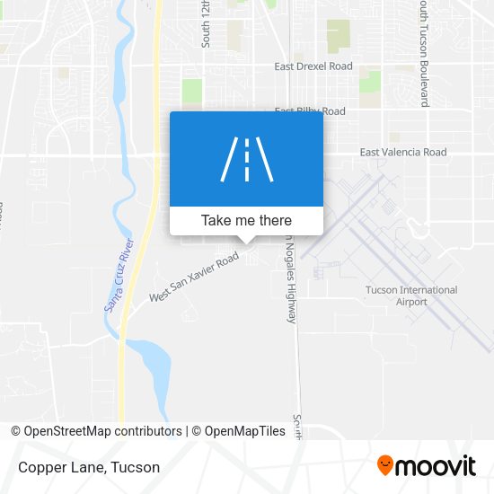Mapa de Copper Lane