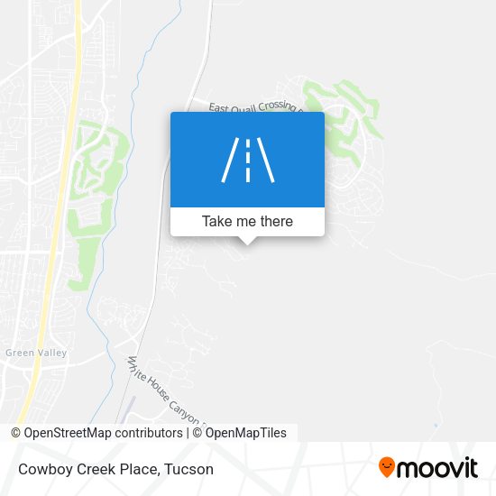 Mapa de Cowboy Creek Place