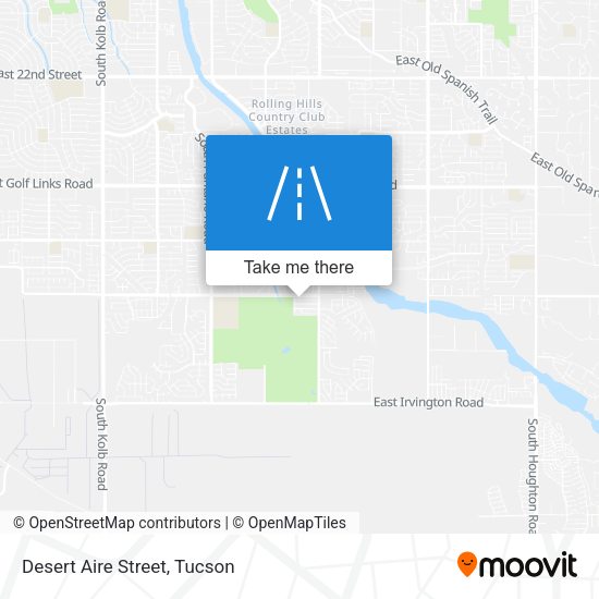 Desert Aire Street map