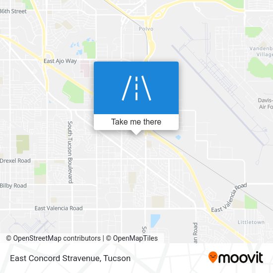 Mapa de East Concord Stravenue