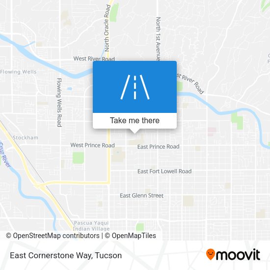 East Cornerstone Way map