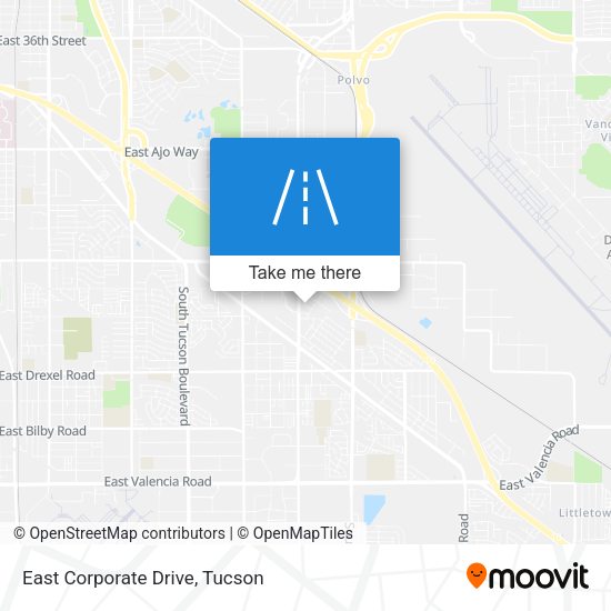 East Corporate Drive map