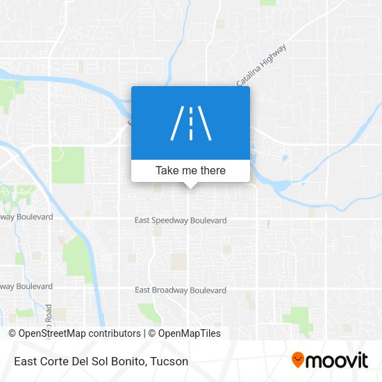 East Corte Del Sol Bonito map