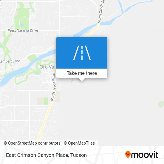 East Crimson Canyon Place map