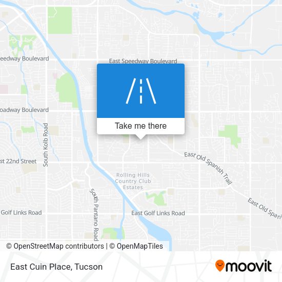 Mapa de East Cuin Place