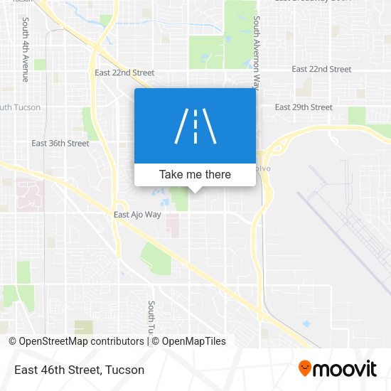 Mapa de East 46th Street
