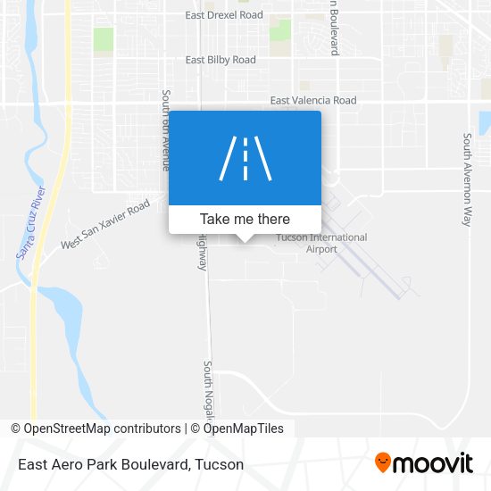 East Aero Park Boulevard map