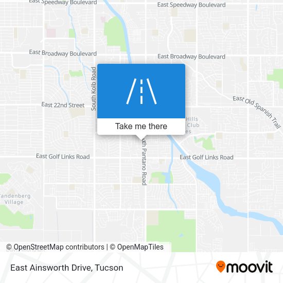 East Ainsworth Drive map