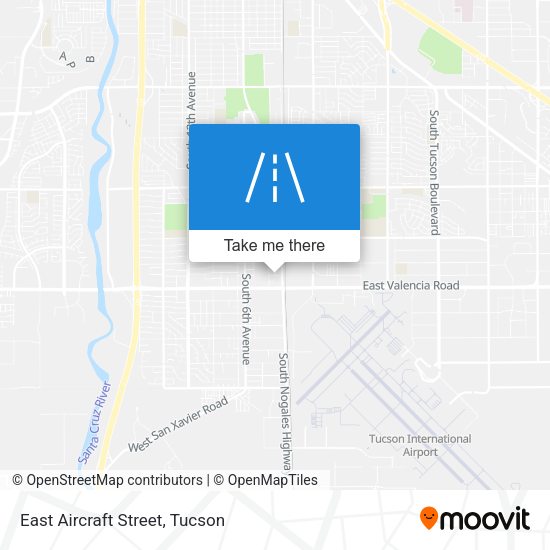 East Aircraft Street map