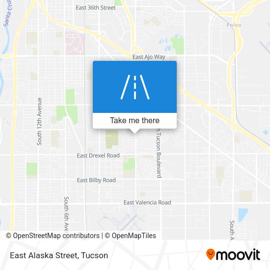 Mapa de East Alaska Street