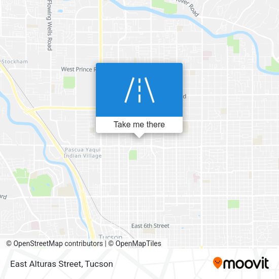 East Alturas Street map