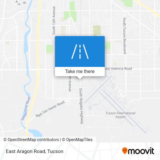 Mapa de East Aragon Road