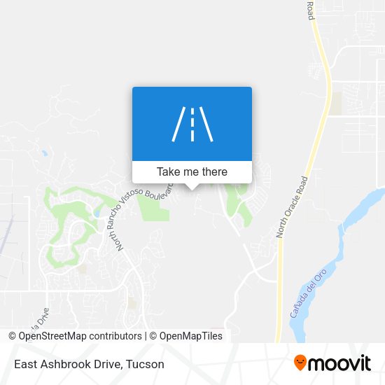 East Ashbrook Drive map