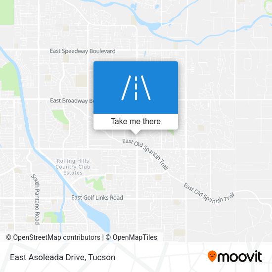 East Asoleada Drive map